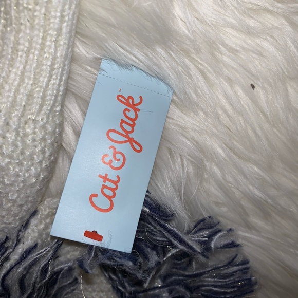 Cat & Jack Girls Cardigan Afghan 6 - Picture 8 of 10